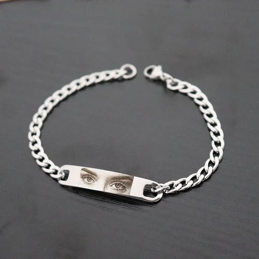 Engraved Eyes Bracelet